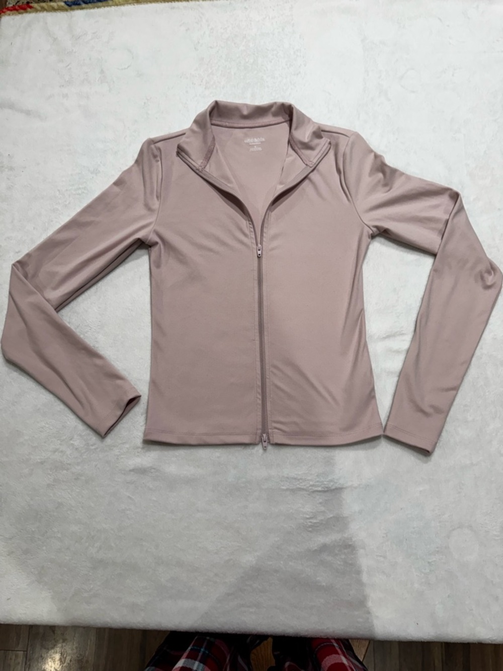 Wild Fable ButterBliss Pink Zip Up Jacket Small Soft Stretch Athleisure